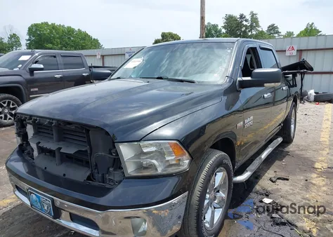2016 Ram 1500 Big Horn z USA, uszkodzony, nr VIN 1C6RR6LT1GS183033